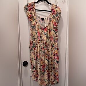 Torrid floral print midi dress